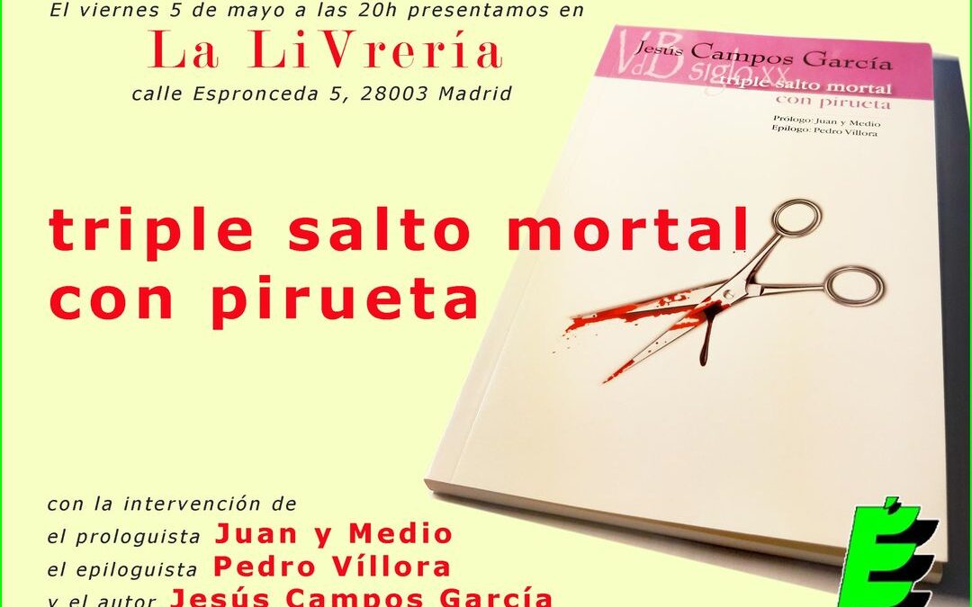 Presentación de Triple salto mortal con pirueta